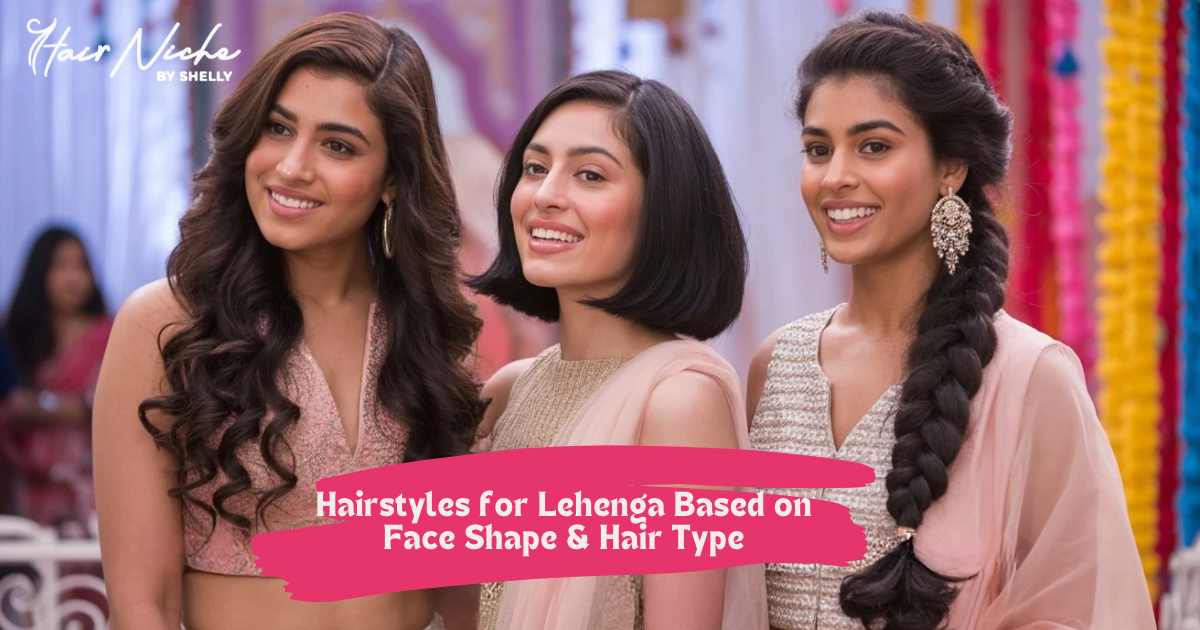 Best Hairstyles for Lehenga: By Face Shape & Hair Type